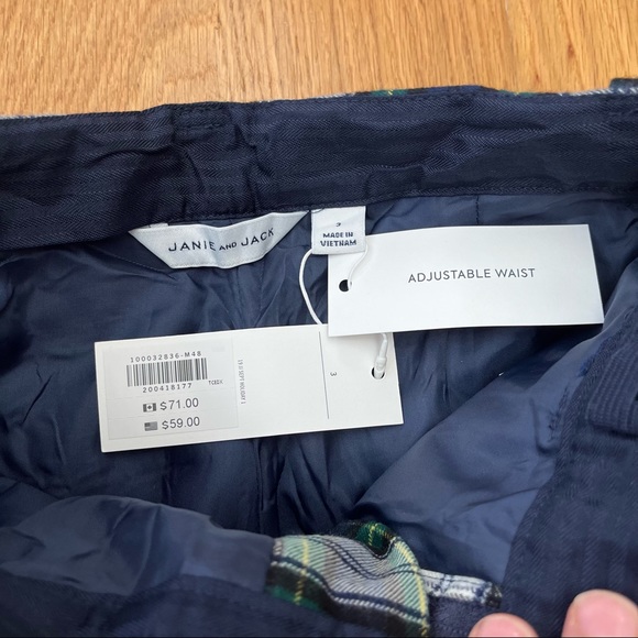 Janie and Jack Plaid Pants - Picture 10 of 10